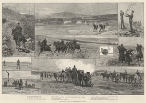 Artillery Camp at Okehampton, Devon